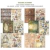 Wizard Academy A4 Junk Journal Ephemera Book (32pcs) (CBB004)