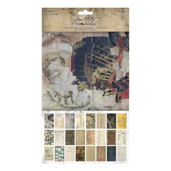 Tim Holtz Backdrops Volume 2 (TH94118)