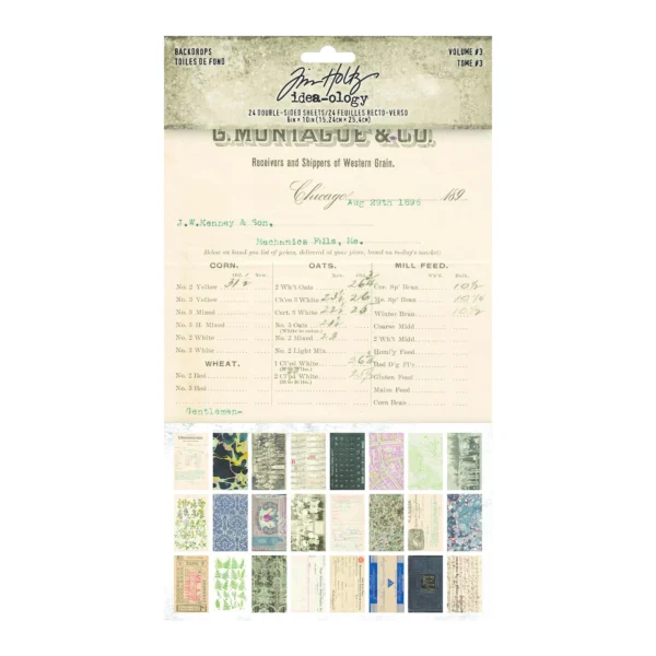 Tim Holtz Backdrops Volume 3 (TH94247)