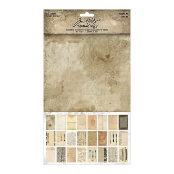 Tim Holtz Backdrops Volume 4 (TH94308)