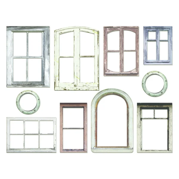 Tim Holtz Baseboards Window Frames (TH94248)