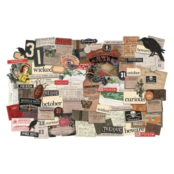 Tim Holtz Halloween Ephemera Pack (TH94151) (DISCONTINUED)