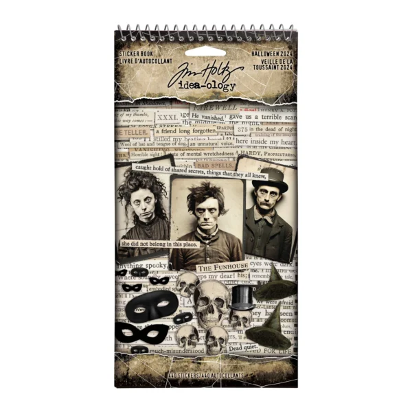 Tim Holtz Halloween Sticker Book (TH94402) (DISCONTINUED)