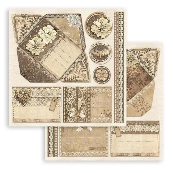 Old Lace 8x8 Inch Paper Pack (SBBS116)