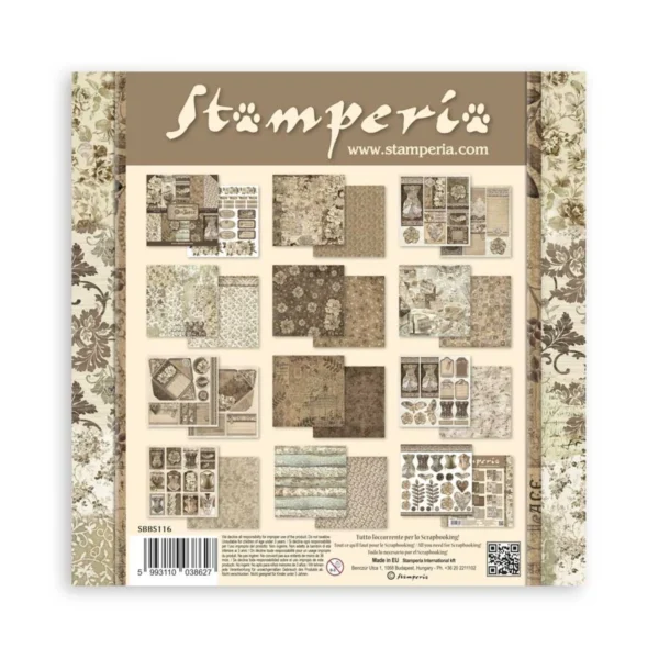 stamperia-old-lace-8x8-inch-paper-pack-sbbs116