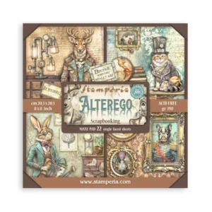 Alterego 8×8 Inch Paper Pack Maxi (Single Face) (SBBSXB06)