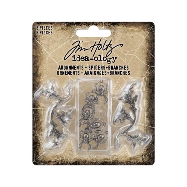 Tim Holtz Halloween Adornments Spiders + Branches (TH94342) (DISCONTINUED)