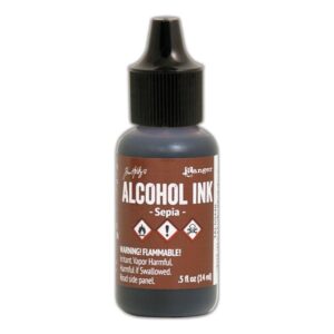 Tim Holtz Alcohol Ink Sepia 0.5 fl oz (TAL59448)