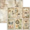 Cabinet of Curiosities 12x12 Inch Paper Pad (12pcs) (CBPM085)