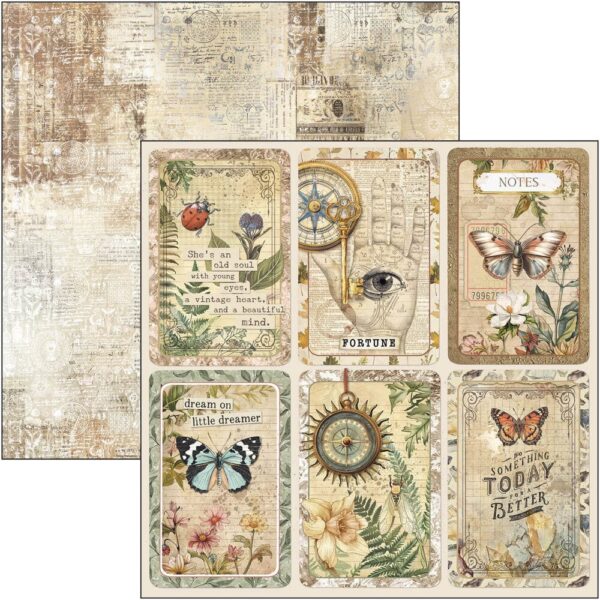 Cabinet of Curiosities 12x12 Inch Paper Pad (12pcs) (CBPM085)