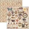 Cabinet of Curiosities 8x8 Inch Paper Pad (12pcs) (CBH085)
