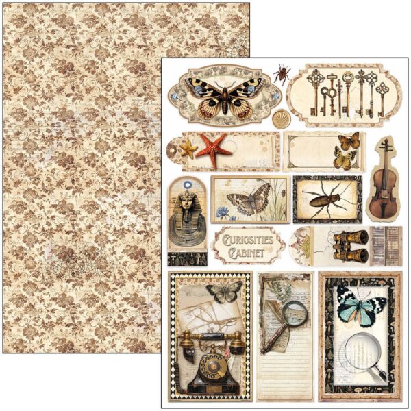 Cabinet of Curiosities A4 Creative Pad (9pcs) (CBCL085)