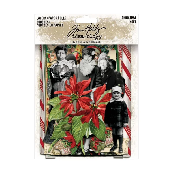 Tim Holtz Christmas Layers + Paper Dolls (TH94449)
