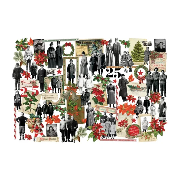 Tim Holtz Christmas Layers + Paper Dolls (TH94449)