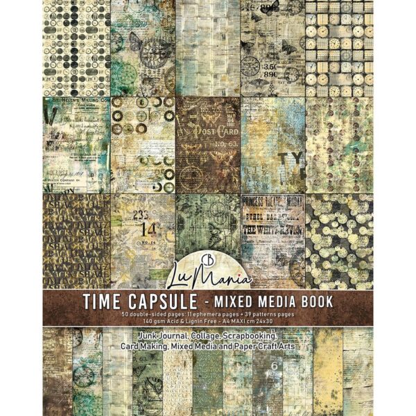 Time Capsule A4 Maxi Mixed Media Book (MA001) Time Capsule A4 Maxi Mixed Media Book (MA001)