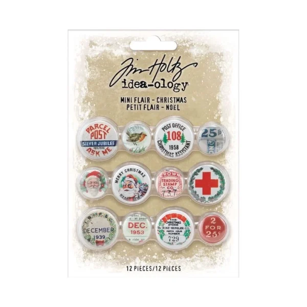 Tim Holtz Christmas Mini Flair (TH94197) (DISCONTINUED)