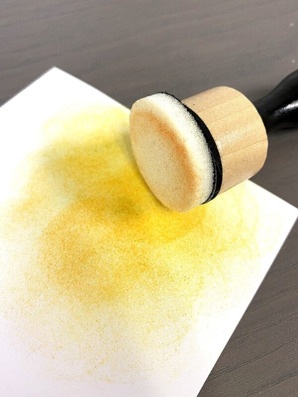 Ranger Mini Ink Blending Tool Handle w- Foam 1 Inch Round (2tools-4foams) (IBT40965)