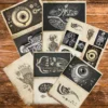 Anatomical Steampunk scrapbooking paper – PO5 _ 2 Steampunk Anatomisch - Scrapbooking papier (P05)