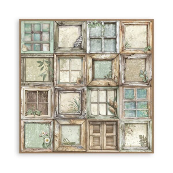 Herbarium Silvae 8x8 Inch Maxi Paper Pack (Single Face) (SBBSXB20)