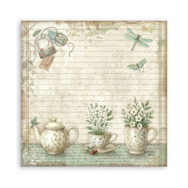 Herbarium Silvae 8x8 Inch Maxi Paper Pack (Single Face) (SBBSXB20)
