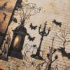 Vintage A5 halloween journal papier (P09)