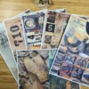 Donkere industriële junkjournal Scrapbookingpapier (P06)
