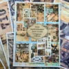 Donkere industriële junkjournal Scrapbookingpapier (P06)