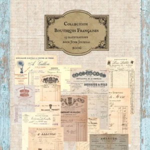 Vintage collectie van Paper French Boutiques