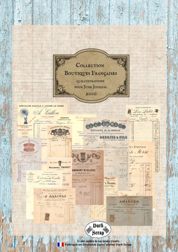 Vintage collectie van Paper French Boutiques