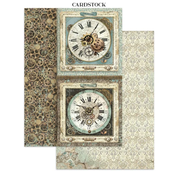 Voyages Fantastiques Junk Journal Stickers, Backgrounds, Cut-Outs (SBJK05)