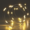 Zilverdraad LED Lichtketting 195 cm – 40 Warm witte LED Lampjes op Batterij