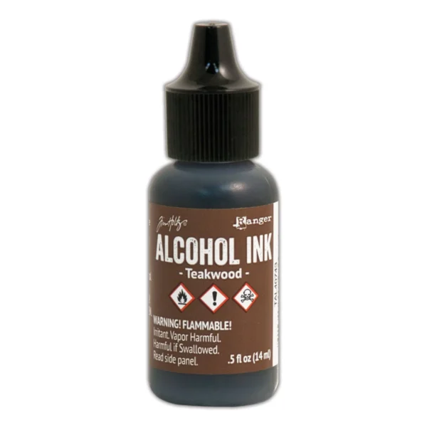 Tim Holtz Alcohol Ink Teakwood 0.5 fl oz (TAL40743)