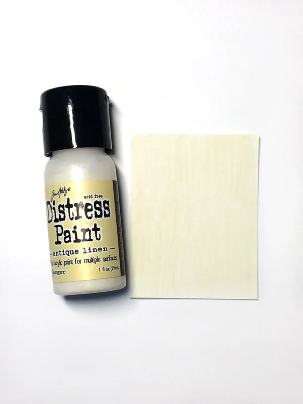 Tim Holtz Distress Paint Flip Top Antique Linen 1 oz TDF52906 Tim Holtz Distress Paint Flip Top Antique Linen 1 oz (TDF52906)