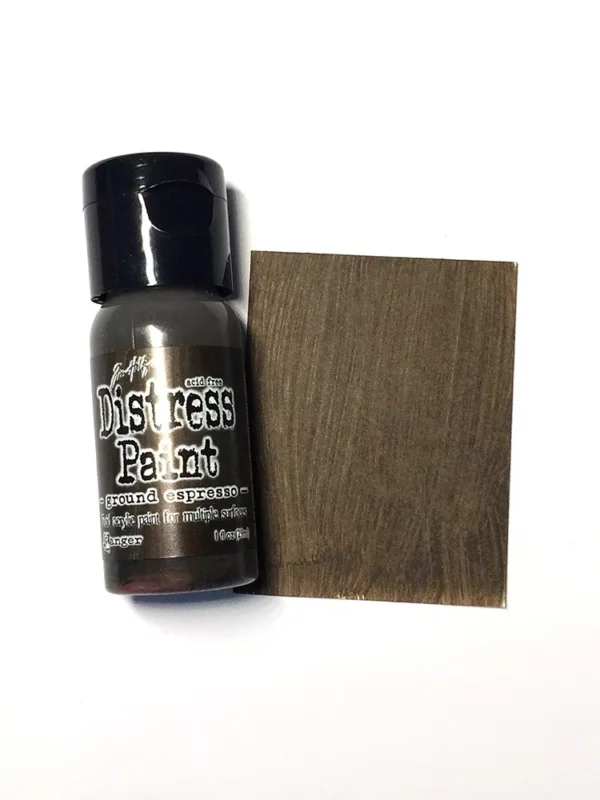 Tim Holtz Distress Paint Flip Top Ground Espresso 1 oz (TDF50605)