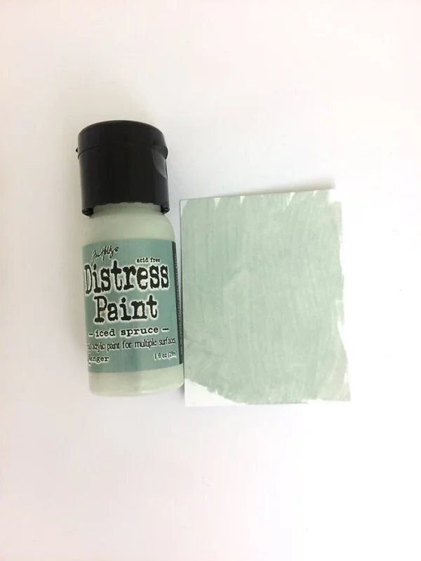 Tim Holtz Distress Paint Flip Top Iced Spruce 1 oz (TDF53095) Tim Holtz Distress Paint Flip Top Iced Spruce 1 oz (TDF53095)