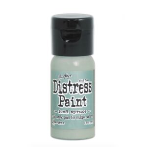 Tim Holtz Distress Paint Flip Top Iced Spruce 1 oz (TDF53095)