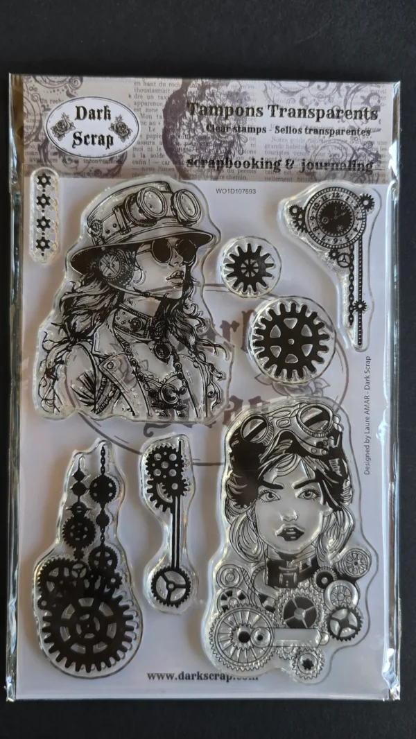 Tampon Femmes Steampunk - TS STEAM 001