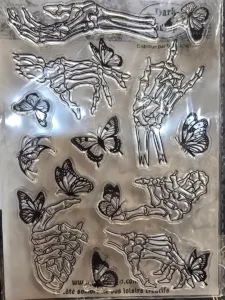 Stempels Skelet en vlinders (T82)