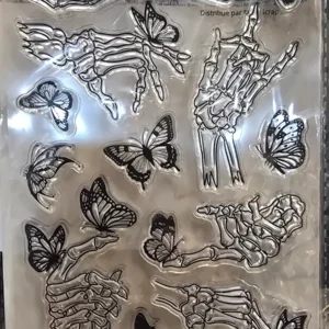 Stempels Skelet en vlinders (T82)