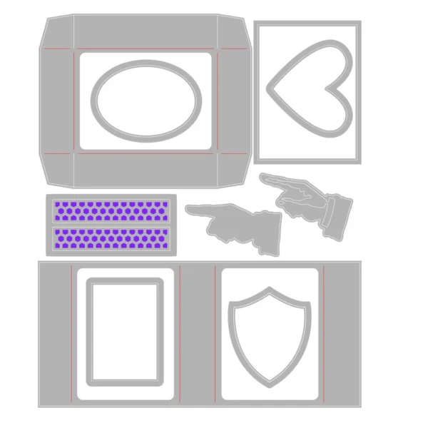 Vault Matchbox by Tim Holtz - Sizzix (666604)