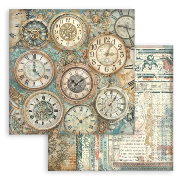 Gardens of Time 12x12 Inch Paper Pack Maxi Background (SBBL186)