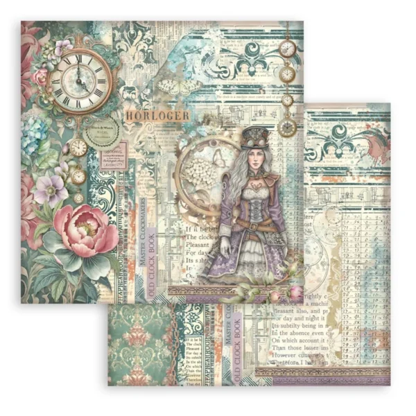 Gardens of Time 12x12 Inch Paper Pack (SBBL185)