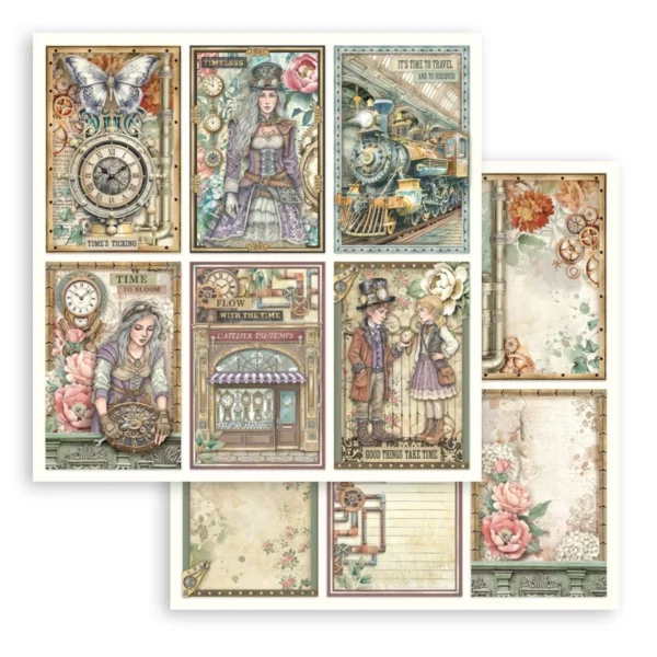 Gardens of Time 12x12 Inch Paper Pack (SBBL185)