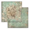 Gardens of Time 8x8 Inch Paper Pack Maxi Background (SBBS142)