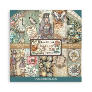 Gardens of Time 8x8 Inch Paper Pack (SBBS141)