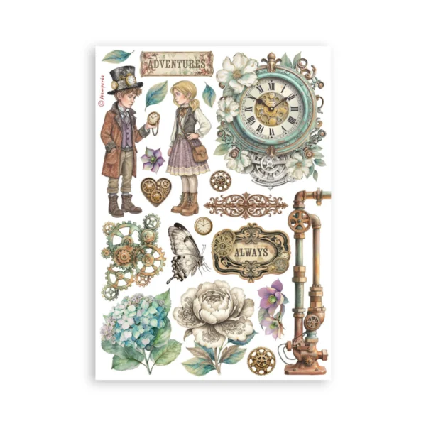 Gardens-of-Time-A5-Washi-Pad-8pcs-SBW32