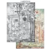 Gardens of Time Junk Journal Stickers, Backgrounds, Cut-Outs (SBJK17)