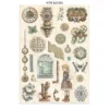 Gardens of Time Junk Journal Stickers, Backgrounds, Cut-Outs (SBJK17)