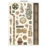 Gardens of Time Junk Journal Stickers, Backgrounds, Cut-Outs (SBJK17)