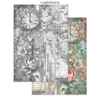 Gardens of Time Junk Journal Stickers, Backgrounds, Cut-Outs (SBJK17)